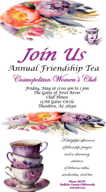 Annual Friendship Tea
